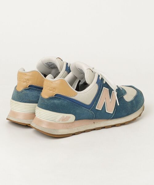 「New Balance」 ローカットスニーカー 25cm ブルー レディース_画像2