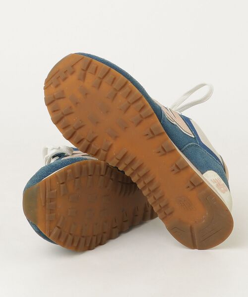 「New Balance」 ローカットスニーカー 25cm ブルー レディース_画像3