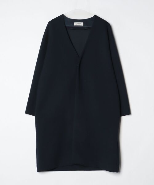 美品＊BEAUTY&YOUTH ノーカラー ベルトコート M 撥水 ネイビー 楽天市場】【SALE／80%OFF】コットンナイロン ノーカラー ベルトコート