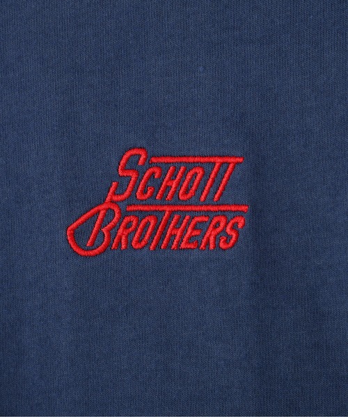 SCHOTT BROS ショット×ila ロゴ 刺繍 スタジャン M ショット（Schott