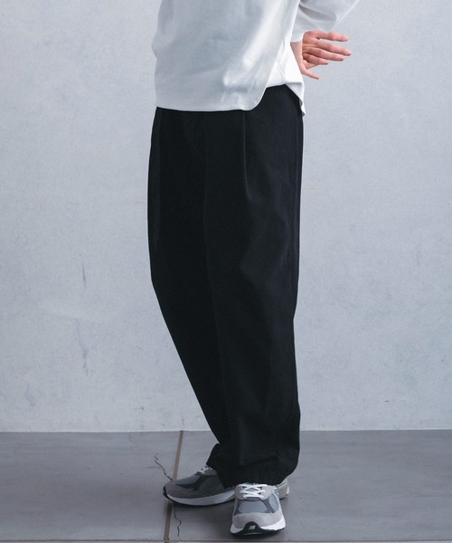 phenix（プラスフェニックス） パンツ 「WEB・直営店限定」BELTED WIDE
