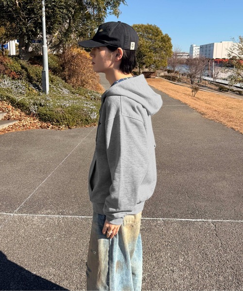 パーカー リバーシブルチェックジップパーカー メンズ レディース