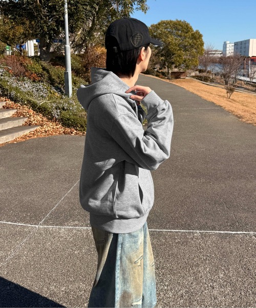 パーカー リバーシブルチェックジップパーカー メンズ レディース