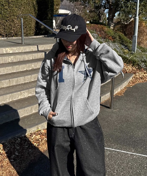 McGREGOR チェック リバーシブルジップパーカー ジャケット ドロー