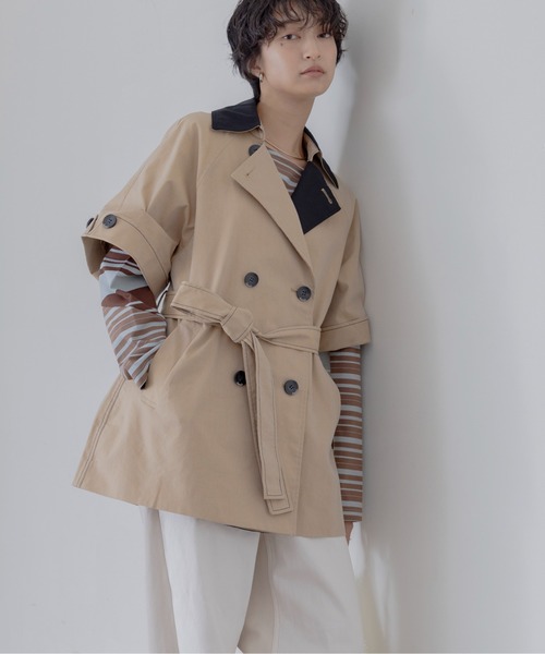 Eimee Law（エイミーロウ） トレンチコート コート ハーフスリーブ