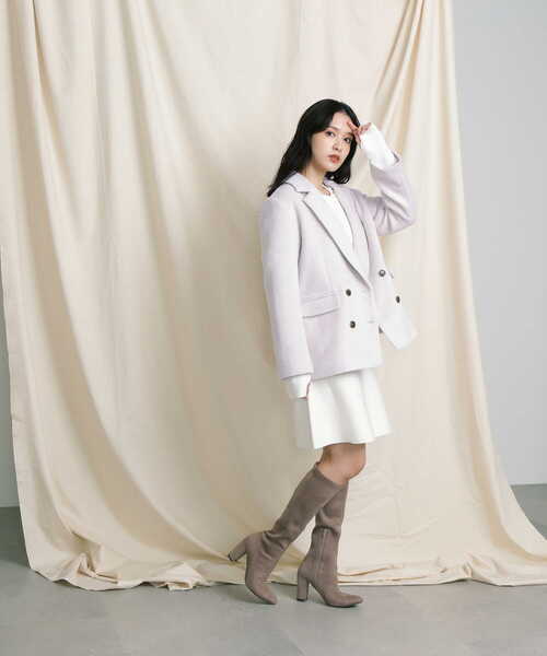 「JILL by JILL STUART」 テーラードジャケット SMALL ホワイト系その他 レディース_画像7