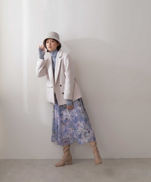 「JILL by JILL STUART」 テーラードジャケット SMALL ホワイト系その他 レディース_画像8