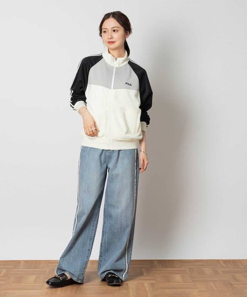 FILA（フィラ） ジャージブルゾン X-LARGE グリーン レディース