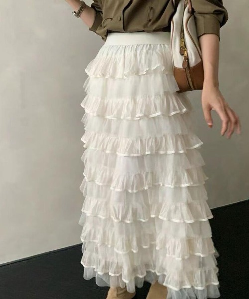 CASAFLINE未使用品☆ロングスカート スカート ロングスカート : ZOZOTOWN Yahoo!店 - 通販 - Yahoo