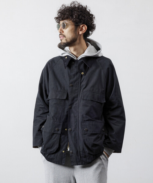 Barbour ブラック ジャケット 34\