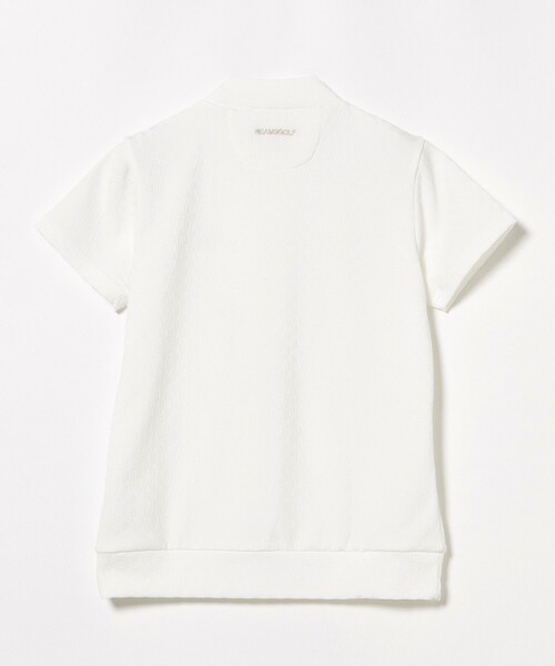 トレーナー スウェット PURPLE LABEL / バスケット ジャカード編み モックネックシャツ レディース_4
