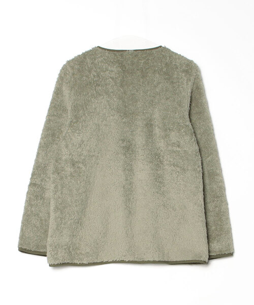 「patagonia」 ワンポイントノーカラージャケット XX-LARGE グリーン レディース_画像2