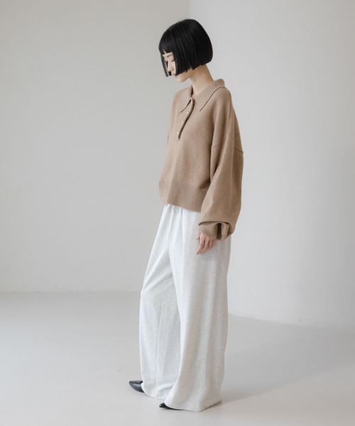 LOWRYS FARM（ローリーズファーム） ニット セーター ポロニットLS 