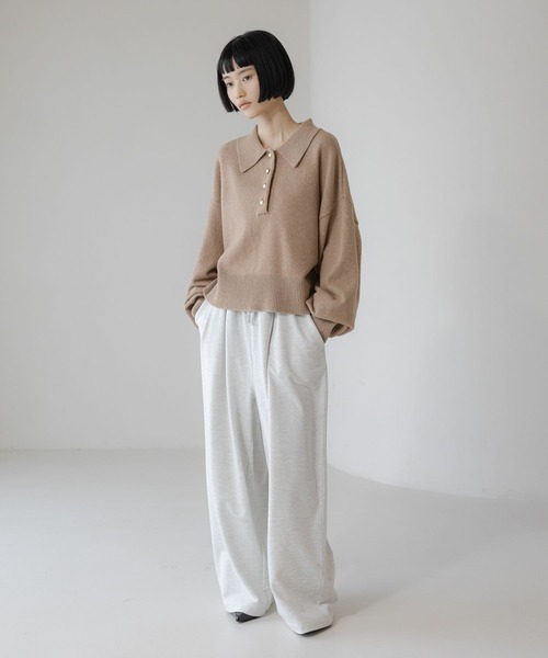 LOWRYS FARM（ローリーズファーム） ニット セーター ポロニットLS