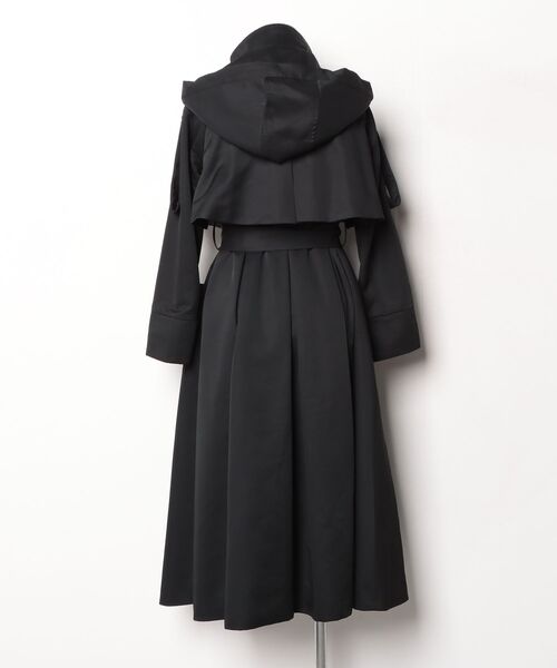「RUIRUE BOUTIQUE」 トレンチコート S ブラック レディース_画像2