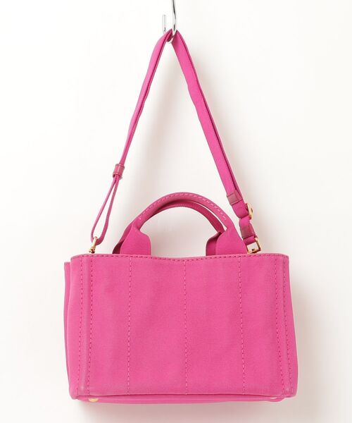 PRADA(プラダ) カナパ 2WAYバッグ - ピンク レディース PRADA(プラダ) カナパ 2WAYバッグ - ピンク レディース