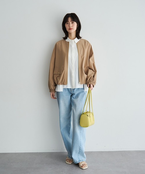YECCA VECCA（イェッカヴェッカ） ブルゾン アウター 「撥水」バルーン