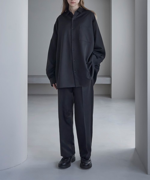 「SERACE」 スラックス M ブラック メンズ_画像2