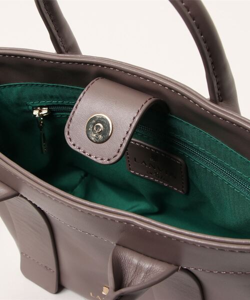 「LANVIN en Bleu」 2WAYバッグ ONE SIZE ブラウン レディースの画像