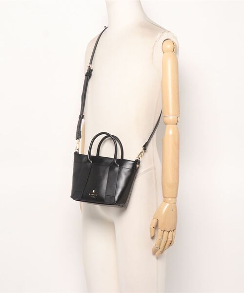 「LANVIN en Bleu」 2WAYバッグ ONE SIZE ブラウン レディースの画像
