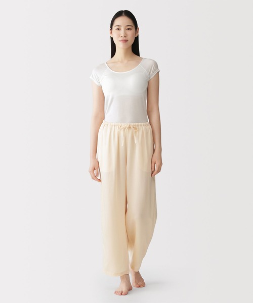 無印良品（MUJI） インナーシャツ 肌着 婦人 なめらかブラフレンチ