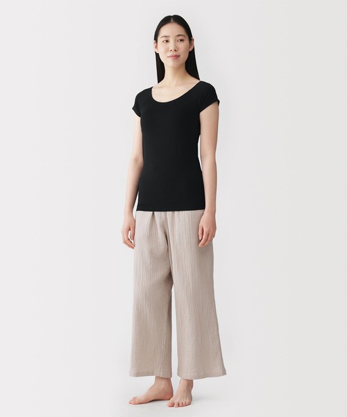 無印良品（MUJI） インナーシャツ 肌着 婦人 なめらかブラフレンチ