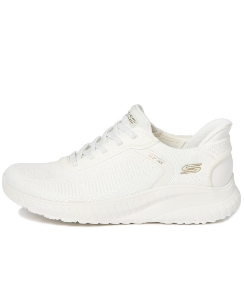 SKECHERS BOBS SPORT ホワイト スニーカー　新品未使用 SKECHERS（スケッチャーズ） スニーカー BOBS SQUAD CHAOS-CURRENT