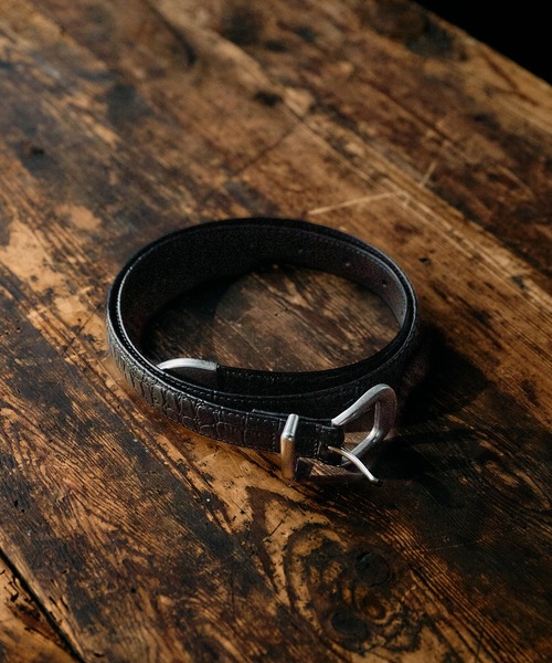 Regen Glanz ベルト the heritage reclaimed croco belt / ヘリテージ