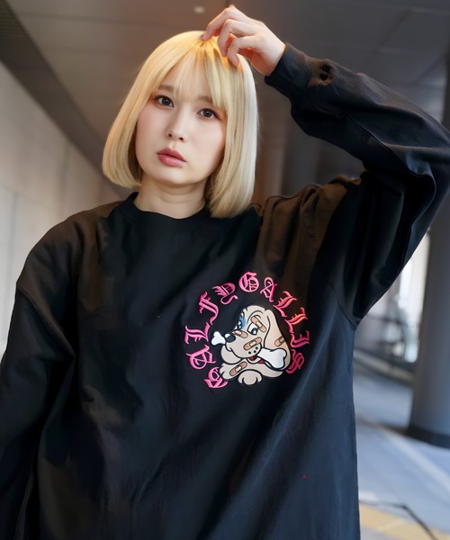 GALFY（ガルフィー） tシャツ GA×GALFY-安心のサークルロゴロンTee