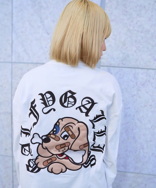 GALFY（ガルフィー） tシャツ GA×GALFY-安心のサークルロゴロンTee