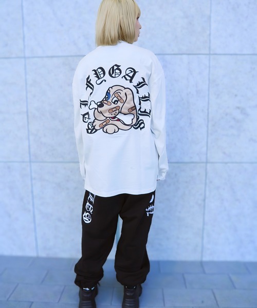 GALFY（ガルフィー） tシャツ GA×GALFY-安心のサークルロゴロンTee