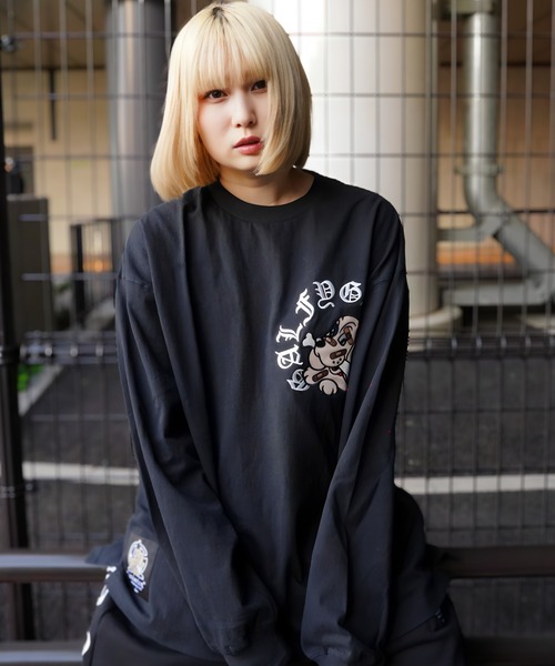 GALFY（ガルフィー） tシャツ GA×GALFY-安心のサークルロゴロンTee