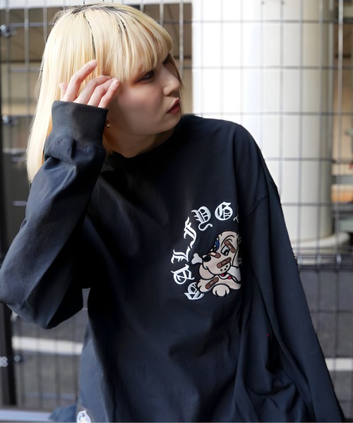 GALFY（ガルフィー） tシャツ GA×GALFY-安心のサークルロゴロンTee