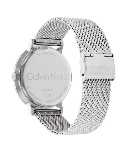 Calvin Klein（カルバン・クライン） アナログ腕時計 42mm シルバー 