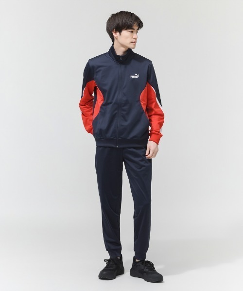 PUMA（プーマ） ジャージ 「別注」プーマ PUMA ESS ブロック ポリ