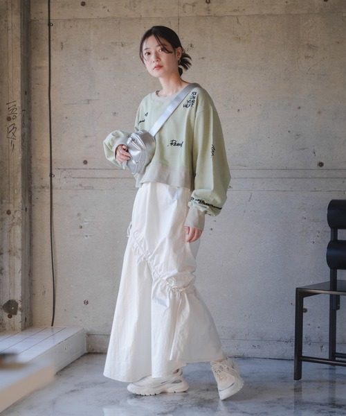 「Kastane」 スウェットカットソー L アイボリー レディース_画像9