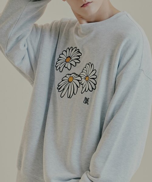 「ROMANTIC CROWN」 スウェットカットソー M ブラック メンズ_画像6