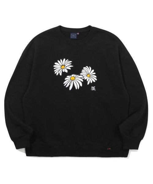 「ROMANTIC CROWN」 スウェットカットソー M ブラック メンズ_画像9