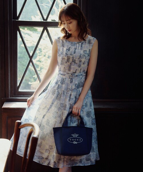 TOCCA（トッカ） トートバッグ BOW BRIDGE CANVAS TOTE トートバッグ