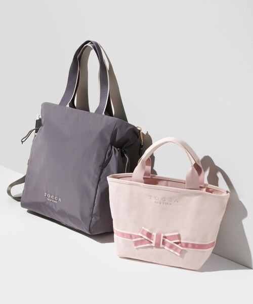 TOCCA（トッカ） トートバッグ BOW BRIDGE CANVAS TOTE トートバッグ