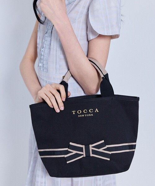 TOCCA（トッカ） トートバッグ BOW BRIDGE CANVAS TOTE トートバッグ