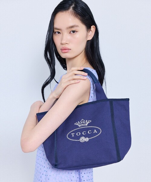 TOCCA（トッカ） トートバッグ BOW BRIDGE CANVAS TOTE トートバッグ