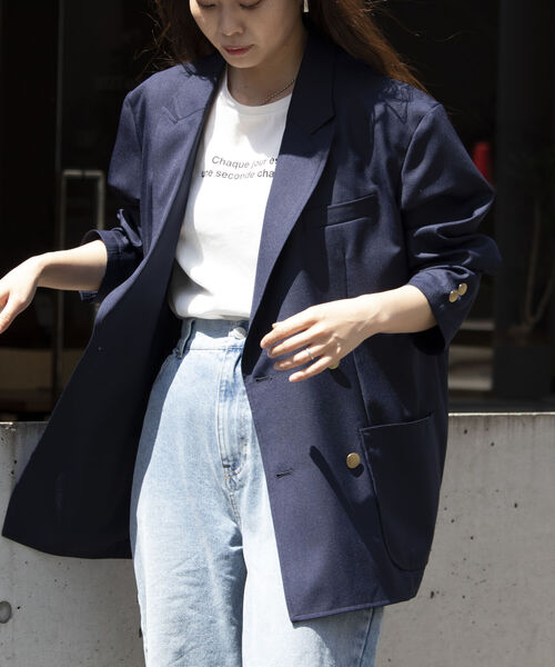GLOSTAR メンズ ジャケット サイズ：XL 未使用 GLOSTER（グロスター） ジャケット S ネイビー メンズ : ZOZOTOWN