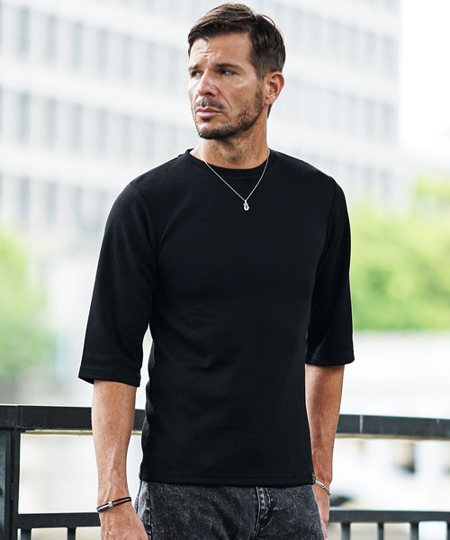joker（ジョーカー） tシャツ 肉厚 7分袖 Tシャツ メンズ カットソー