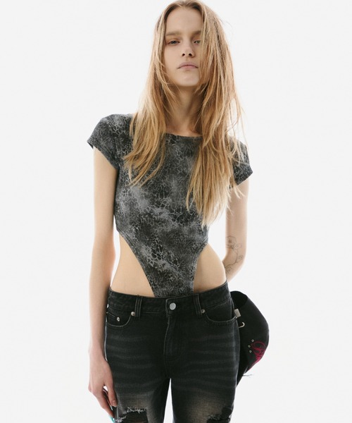 BLONDEY（ブロンディ） BACK OPEN BODYSUIT レディース : ZOZOTOWN