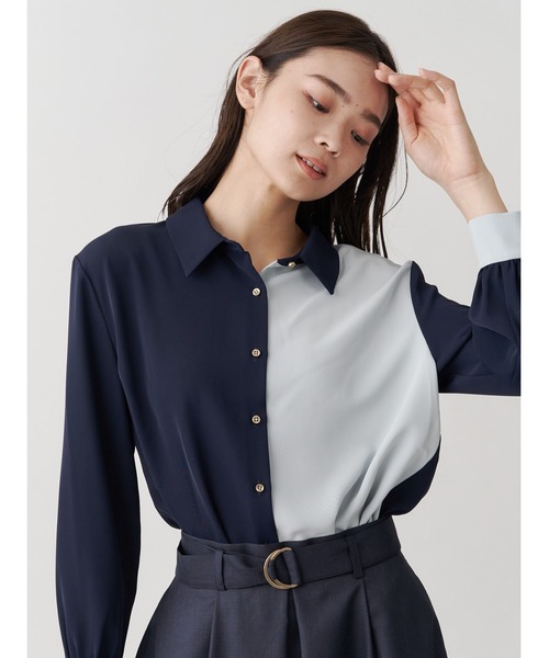 TONAL（トーナル） 長袖シャツ 38 ホワイト レディース : ZOZOTOWN 