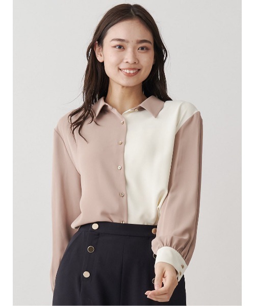 TONAL（トーナル） 長袖シャツ 38 ホワイト レディース : ZOZOTOWN 
