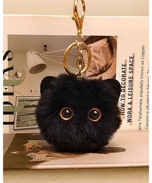 CHEER（チアー） キーホルダー チーク猫のチャーム : ZOZOTOWN Yahoo
