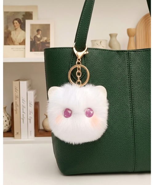 CHEER（チアー） キーホルダー チーク猫のチャーム : ZOZOTOWN Yahoo