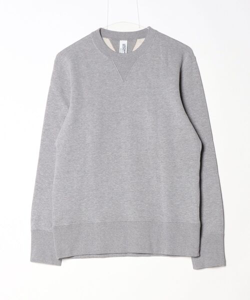 LOOPWHEELER（ループウィラー） 長袖Tシャツ LARGE ライトグレー